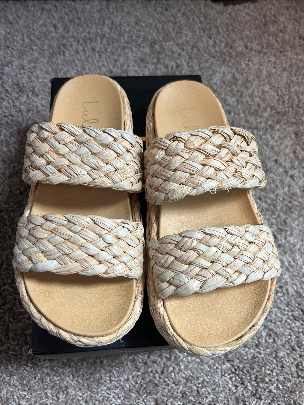 Lulus Raffia Sandals - Picture 7 of 8